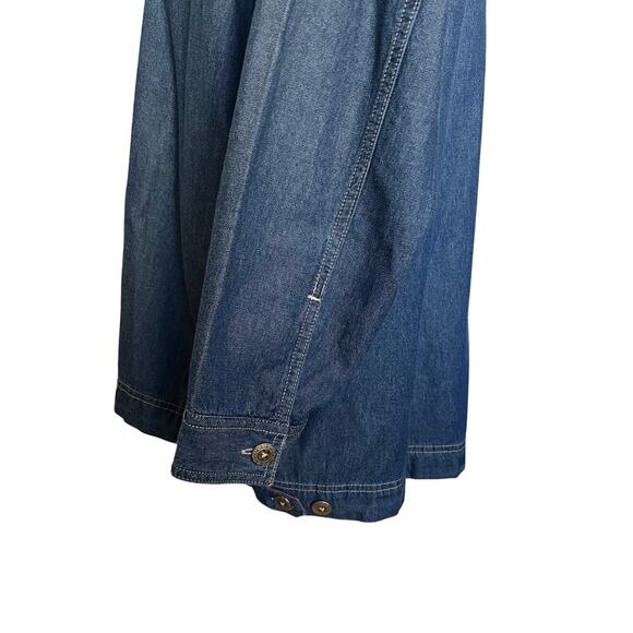 DRESS BARN |  | Women's Lightweight Denim Jean Jacket with Hood | Size 1X - Picture 5 of 8